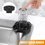 Glass Rinser For Kitchen Sink Automatic Cup Washer 10 Hole Water Spraying Water Washer