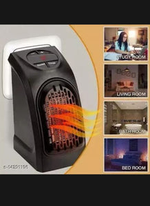 Compact 350W digital electric heater with plug-in wall design for portable warmth; Mini Handy Heater fan for efficient and convenient heating.